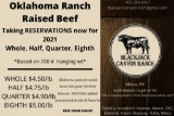 1/8 Oklahoma Blackjack Beef