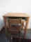 ANTIQUE OLD VINTAGE DESK AND CHAIR