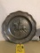 ANTIQUE PEWTER PLATE