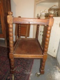 ANTIQUE OLD VINTAGE. SERVING CART