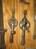 Antique old Vintage hand drills