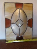 VINTAGE STAIN GLASS WINDOW