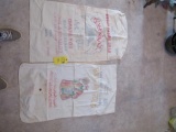 Vintage Wheat Flour Bags