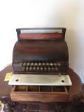 1920'S Antique National Cash Register 724, Oak Finish