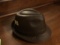 Brown Leather Hat