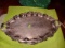 Large silver plated serving platter-Turkey size