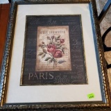 Framed Wall Art- Paris