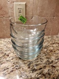 Clear glass cereal bowls