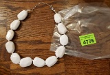 White necklace