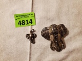 Elephant Pin and pendant