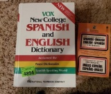 Spanish and English books