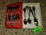 Set of collector spoons