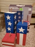 Wooden firecrackers 4th of July decor
