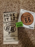 Route 66 Coasters and maps