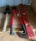 Bolt cutters level shop hammer to pound hammerhead approximately 8 pounds