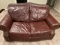 Leather Love Seat