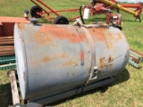 500 Gallon Fuel Tank with pump on Skid