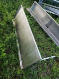 7ft stainless sink and shelf