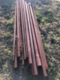 25 - 2 1/2 inch by 8ft Pipe