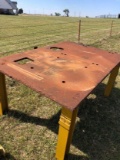 6ft x 4ft Heavy Duty Steel Table