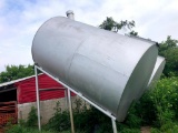 Oil Tank Grain Bin on Stand