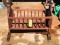 Handmade Custom wooden baby cradle
