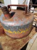 Vintage EAGLE Galvanized oil Can