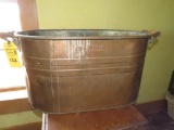 Antique Copper Wash Tub