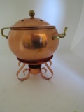 Vintage Copper Bowl with lid