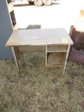 Vintage Antique Old School Desk
