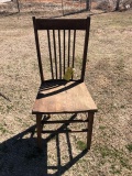 Wooden Chair Old Vintage Antique