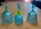 Fenton Glass 3 Bells