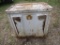 Vintage white metal ammo box