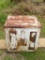 White vintage Ammunition metal Storage Container