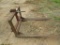 Three point bale mover heavy duty