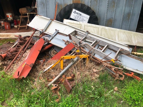 Assortment of scrap metal