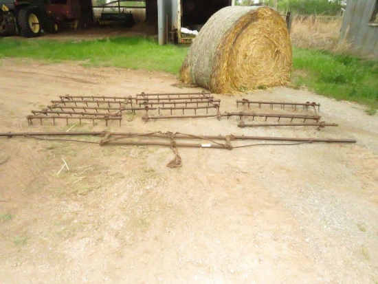 3 section 15 ft drag harrow nice