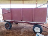 Hyd dump trailer 12x6.8 auger not included