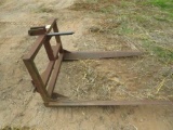 Three point bale mover heavy duty