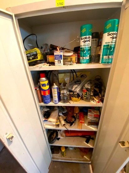 Cabinet and Contents