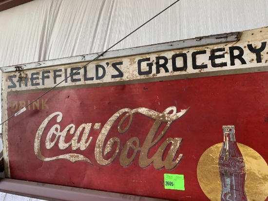 Coca Cola grocery sign