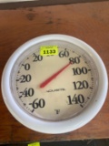 thermometer clock