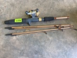 Ulc fishing reel and rods