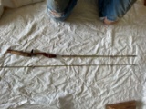 Two piece true temper 6 foot fishing rod