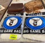 Deer bag, pheasant galore leather bag