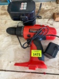 18 V cordless drill battery and charger