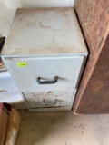 File cabinet with miscellaneous inside 2 foot tall
