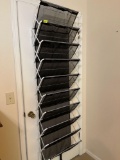 Hanging organizer rack