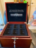 The complete New Orleans Morgan silver dollar collection box