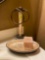 Hand Towel Rack, Soap Tray & Candle